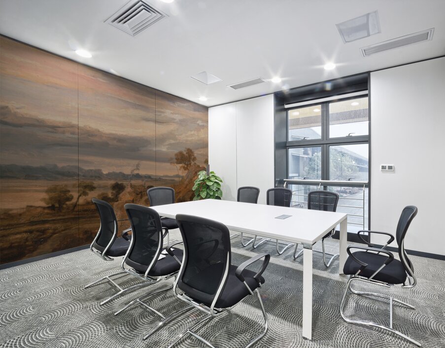 Landscape with Cottages [1802–1827] by James Ward [1769–1859] Wall Printing