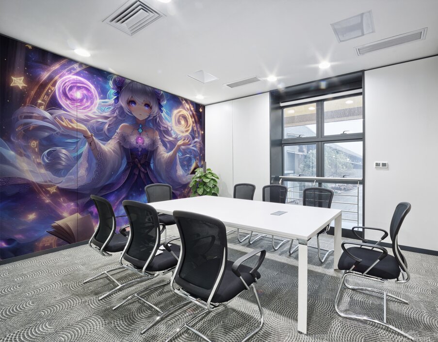  The Celestial Enchantress Wall Printing