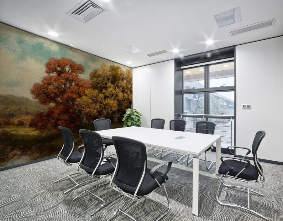 Adirondack Foliage by Robert Melvin Decker [1847–1921] Wall Printing