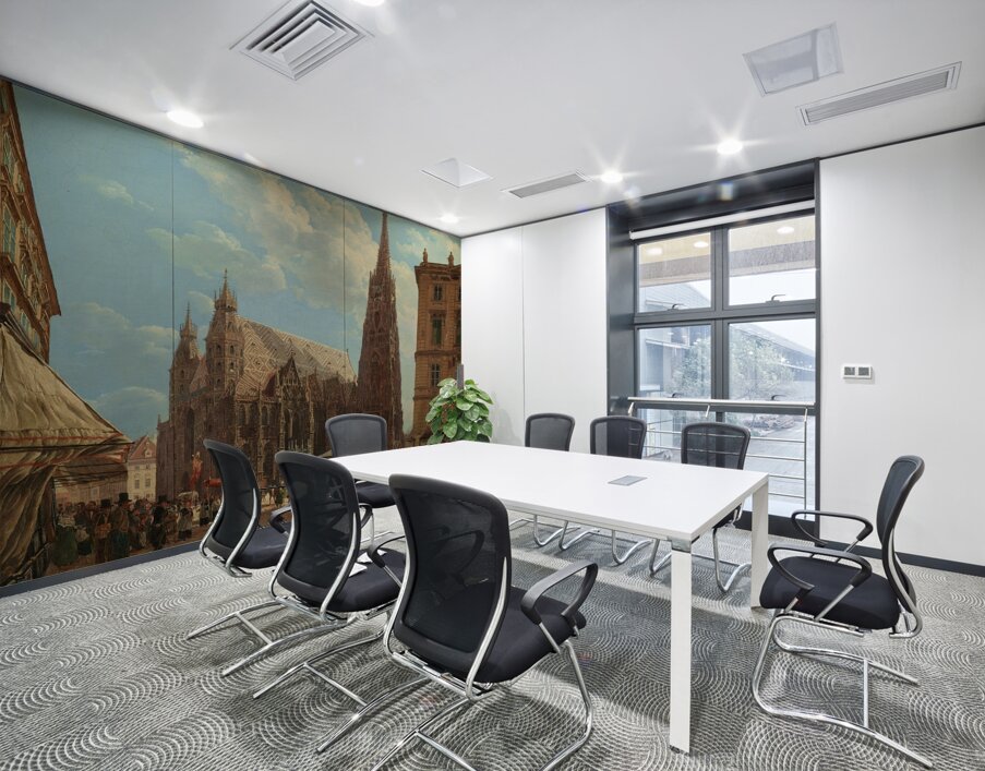 Der Stephansdom in Wien [1832] by Rudolf von Alt [1812–1905] Wall Printing