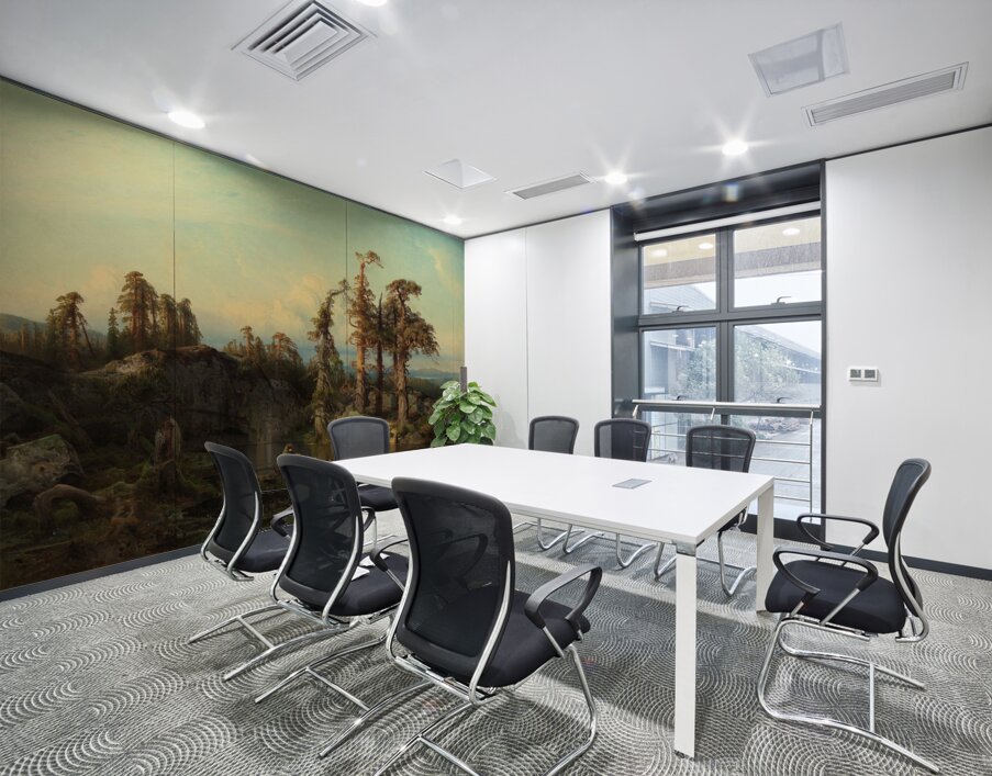 Tarn in Telemark [1852] by August Cappelen [1827–1852] Wall Printing