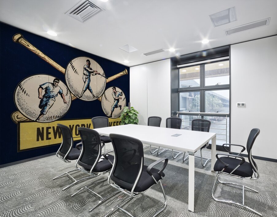 Vintage New York Yankees Three Ball Art Wall Printing