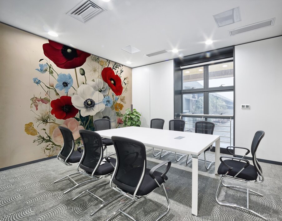  Botanical Flower Bouquet Wall Printing