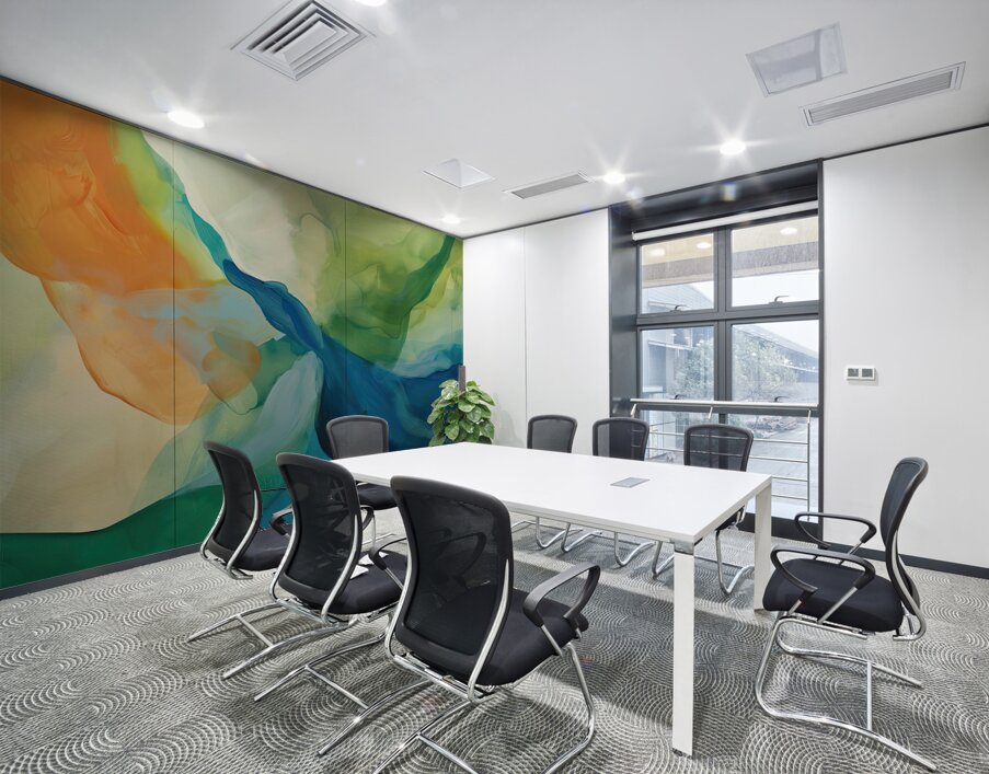 Chromatic Convergence Y59H2N 55 Wall Printing