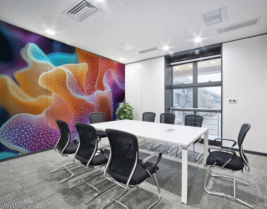 Chromatic Coral Rhapsody H29NJP 62 Wall Printing