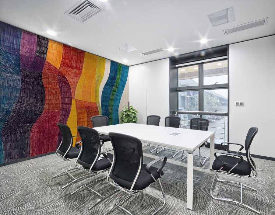 Chromatic Currents 29H7N3 65 Wall Printing