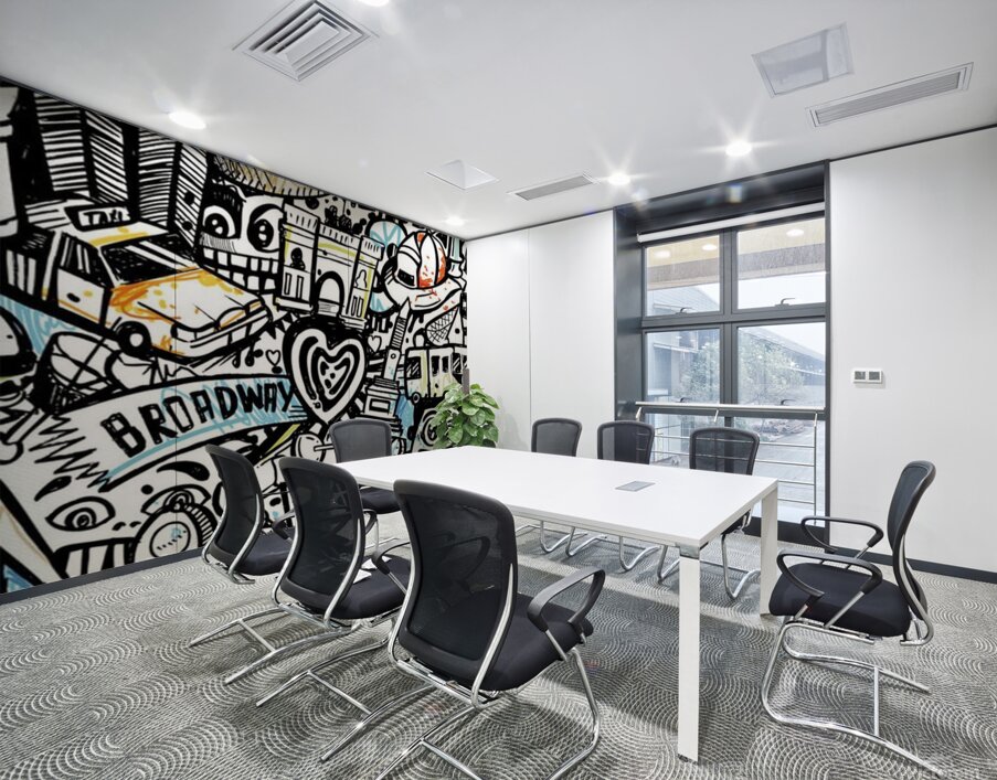 Doodle new york city nyc Wall Printing