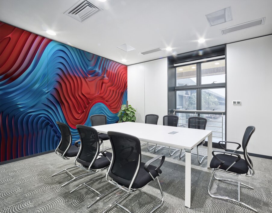 Chromatic Currents 29HBCJ 60 Wall Printing