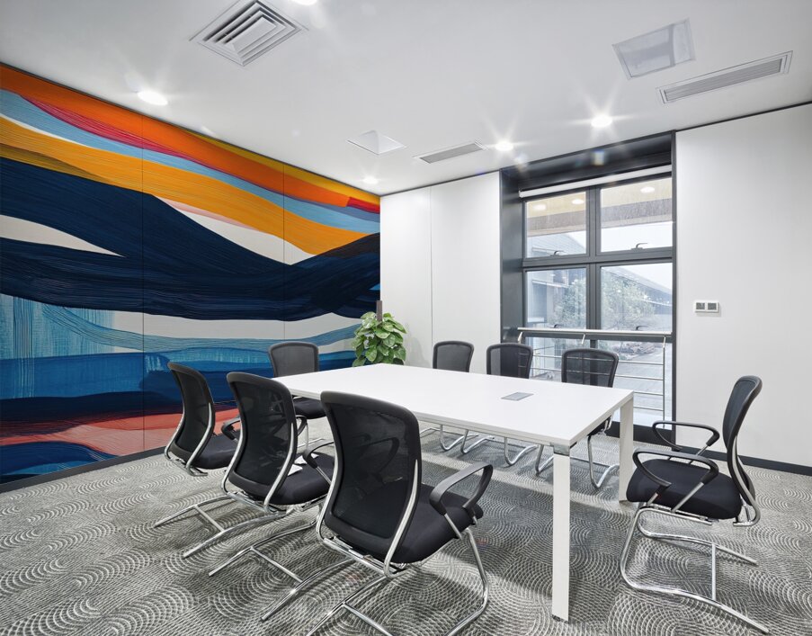 Chromatic Currents 2P9H3N 58 Wall Printing