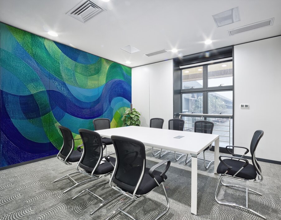 Chromatic Currents 79B2N5 48 Wall Printing