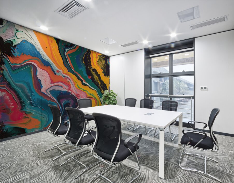 Chromatic Currents Y59H2N 47 Wall Printing