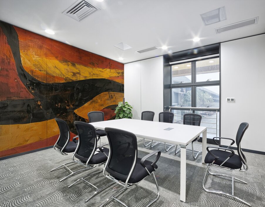 Chromatic Currents Y592H3 55 Wall Printing