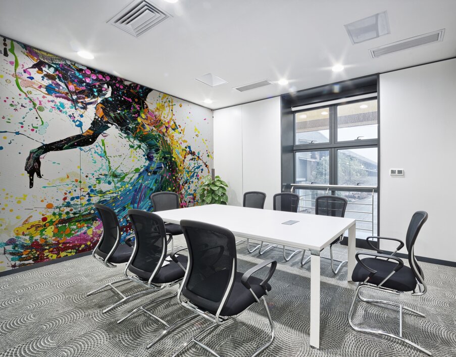 Chromatic Dance Fusion 8H3N2Z 63 Wall Printing