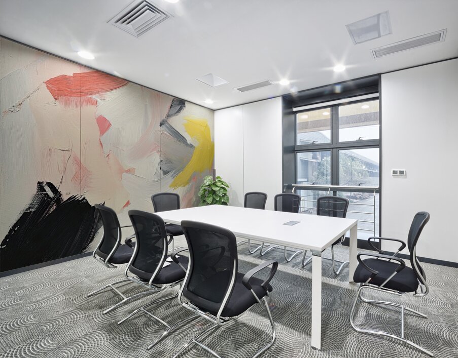 Chromatic Dance H3N9P2 51 Wall Printing