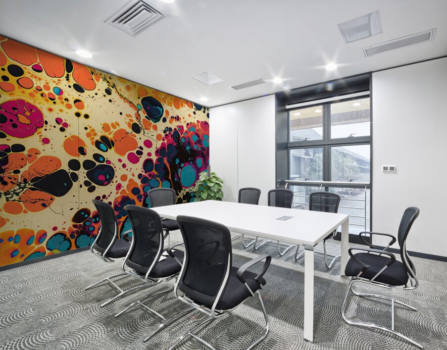 Chromatic Dance H39N2J 55 Wall Printing