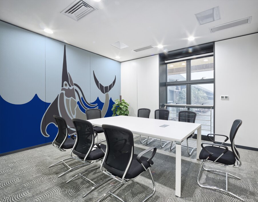 MARLIN JUMPING Wall Printing