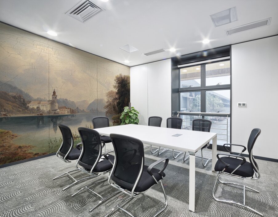 Blick auf Sankt Wolfgang by Emil Barbarini [1855–1933] Wall Printing