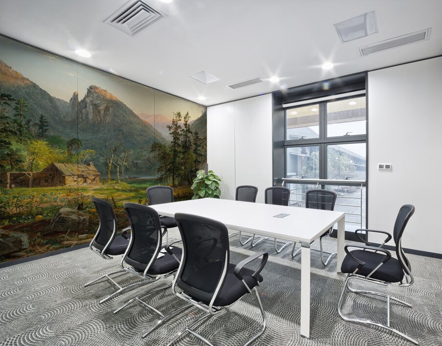 Pioneer’s Home. Eagle Cliff. White Mountains [1859] by Jasper Francis Cropsey [1823–1900] Wall Printing