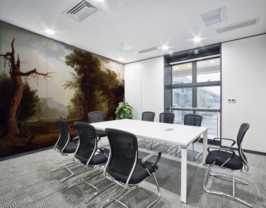 Landscape with Cattle [1846] by George Caleb Bingham [1811–1879] Wall Printing