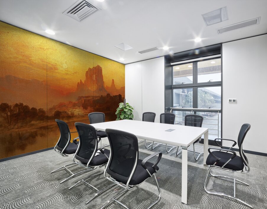 The Golden Hour [1875] by Thomas Moran [1837–1926] Wall Printing