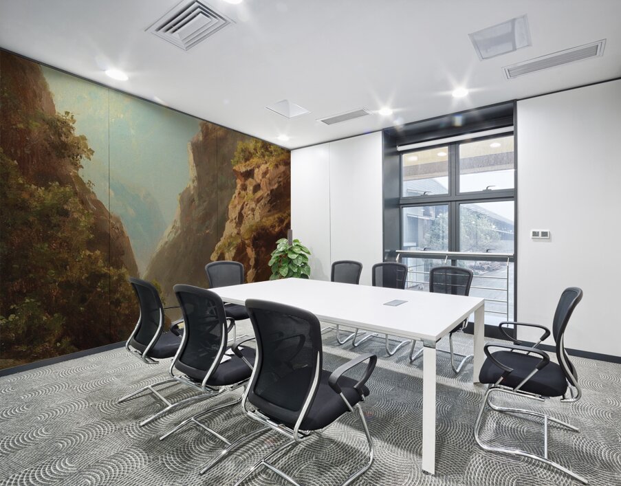 Path On A River Shore by Adolf Chwala [1836–1900] Wall Printing