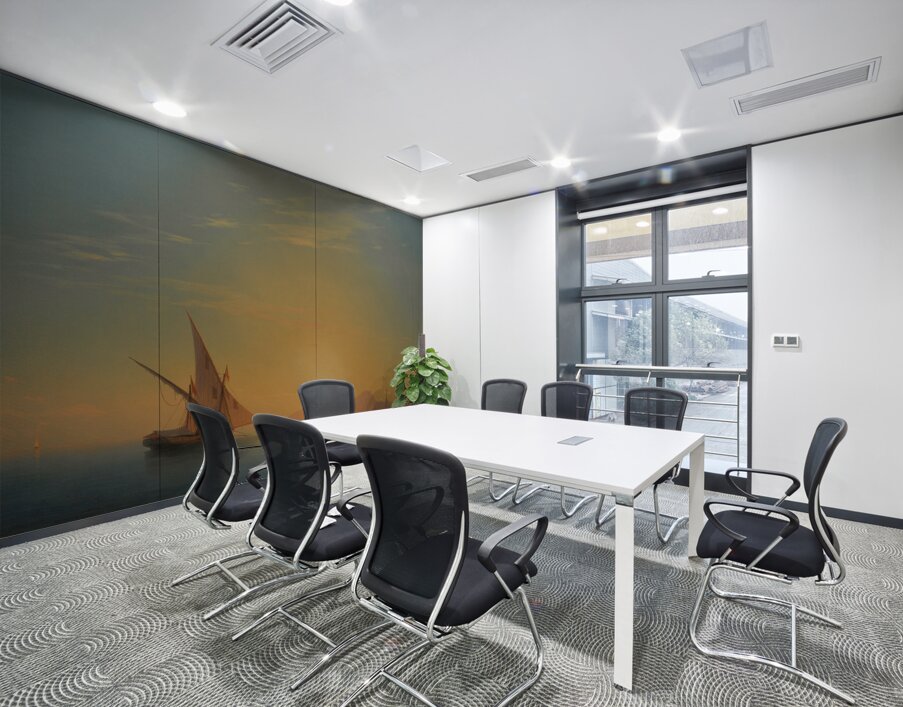 Sunset Over Ischia [1857] by Ivan Konstantinovich Aivazovsky [1817–1900] Wall Printing