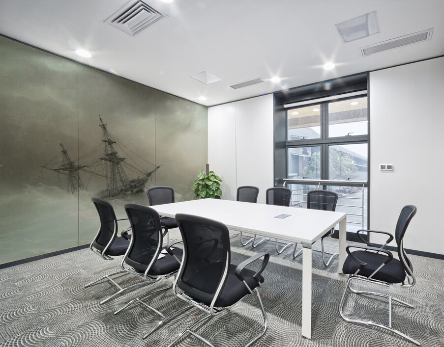 Ship In A Stormy Sea [1888] by Ivan Konstantinovich Aivazovsky [1817–1900] Wall Printing