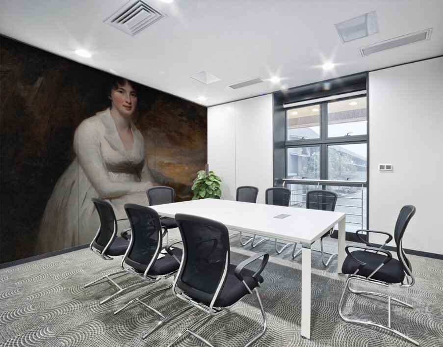 Mrs. Macdowall by Sir Henry Raeburn [1756–1823] Wall Printing