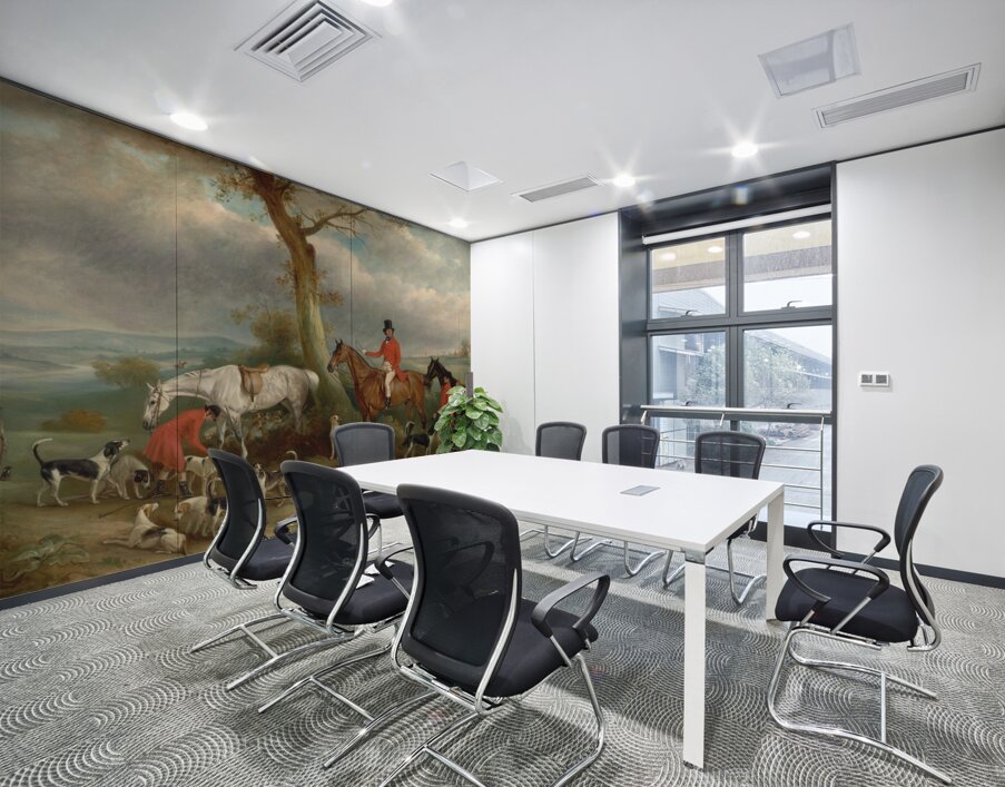 Thomas Wilkinson. M.F.H.. With the Hurworth Foxhounds [1846] by John Ferneley [1782–1860] Wall Printing