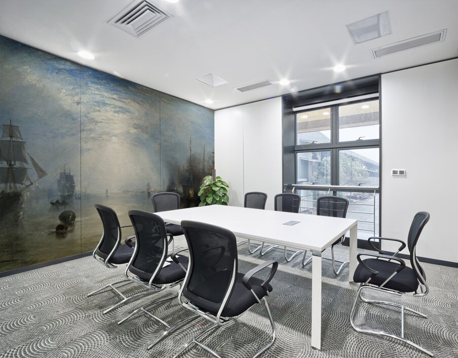 Keelmen Heaving in Coals by Moonlight [1835] by Joseph Mallord William Turner [1775–1851] Wall Printing