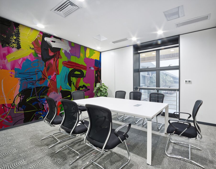 Chromatic Fusion Y59H2N 55 Wall Printing