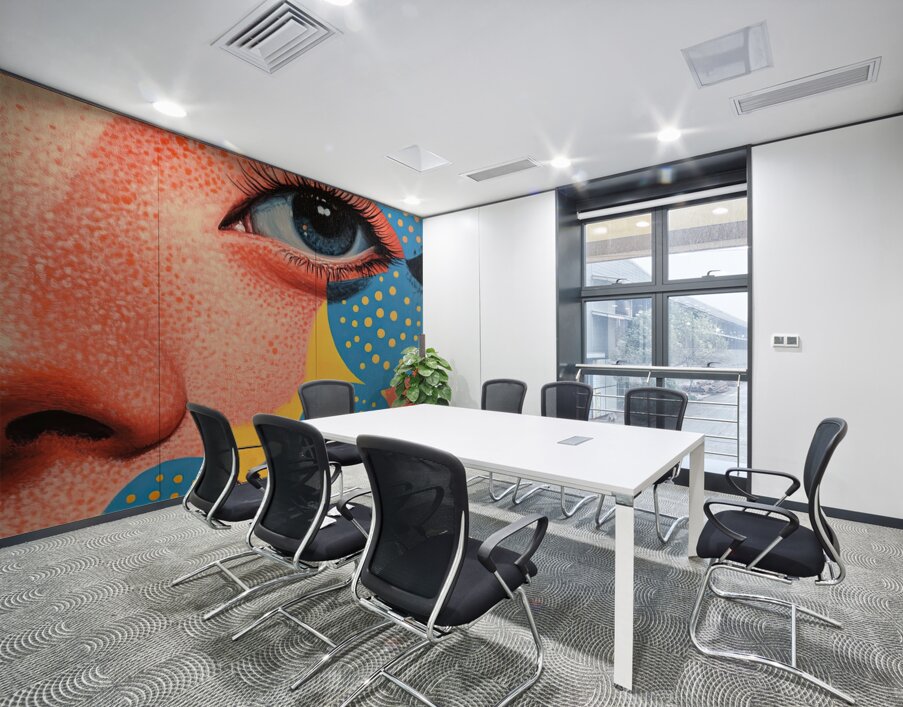 Chromatic Gaze 2P3H9N 57 Wall Printing