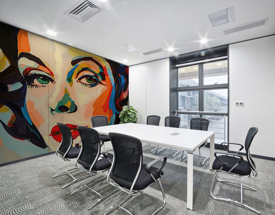 Chromatic Gaze 2P3H9N 59 Wall Printing