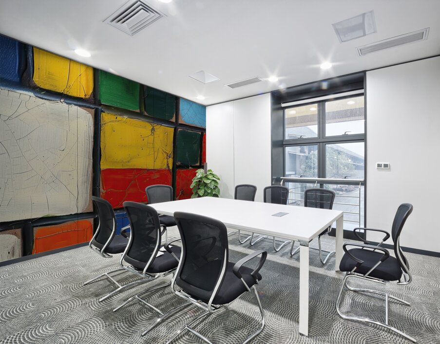 Chromatic Grid Y59H2N 45 Wall Printing