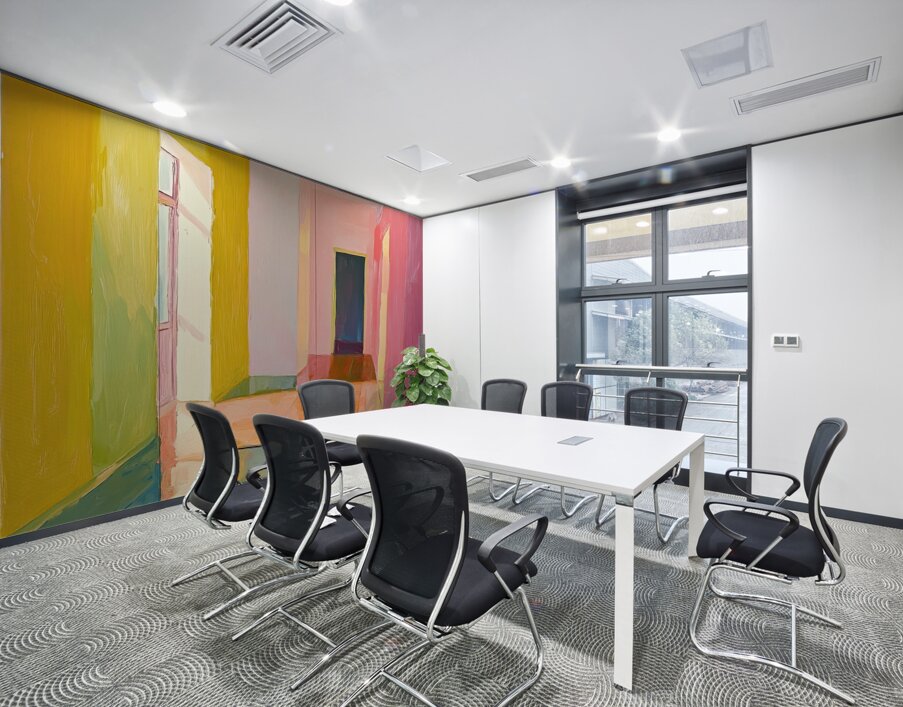 Chromatic Hallway NV93H2 55 Wall Printing