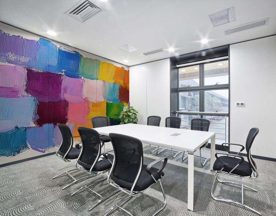 Chromatic Harmony Study 29HBNP 45 Wall Printing