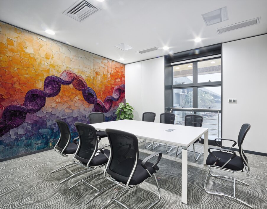 Chromatic Helix Ascent 7P3HN9 65 Wall Printing