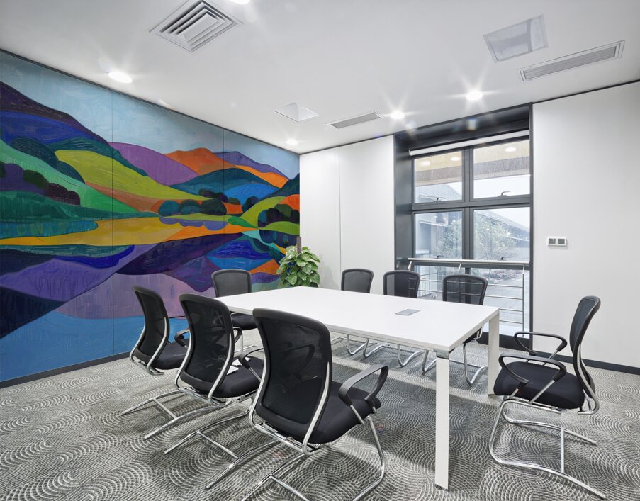 Chromatic Hills 7924B 45 Wall Printing