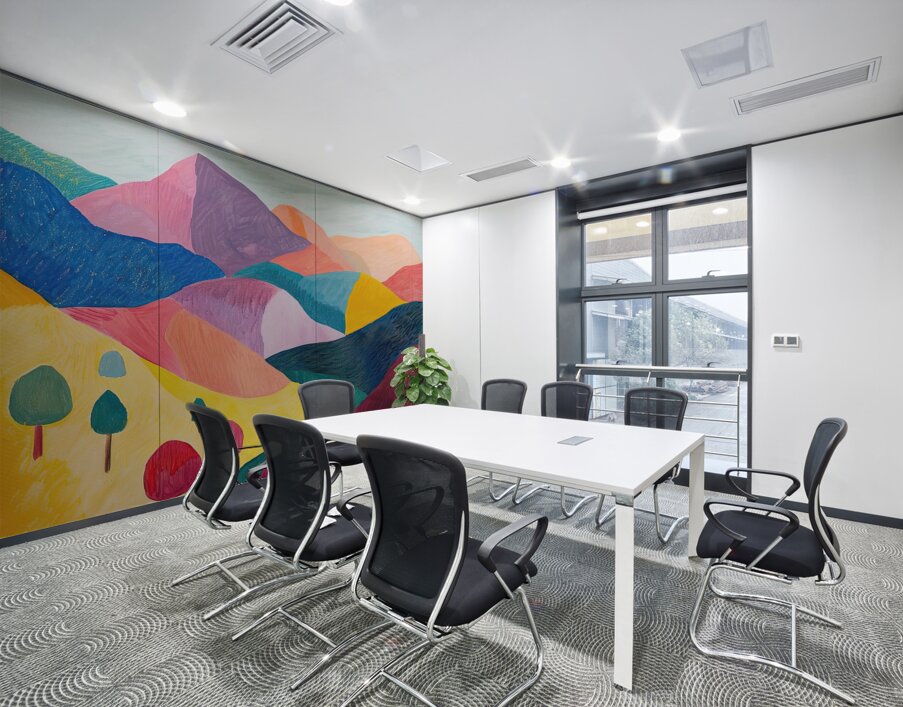 Chromatic Hills 7P49B2 45 Wall Printing