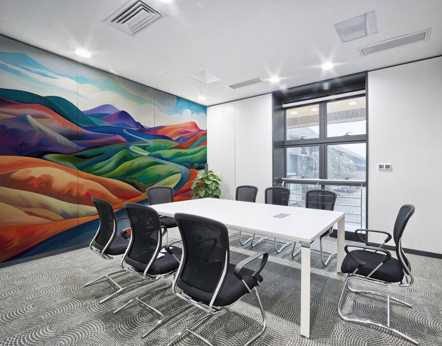 Chromatic Hills 8H29NP 45 Wall Printing