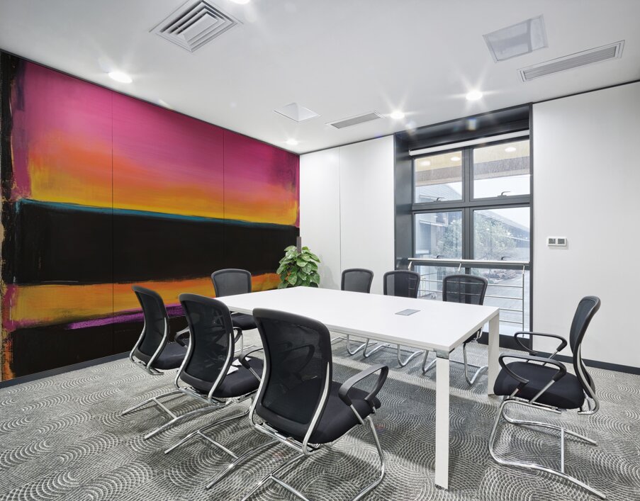 Chromatic Horizons H3C9N2 60 Wall Printing