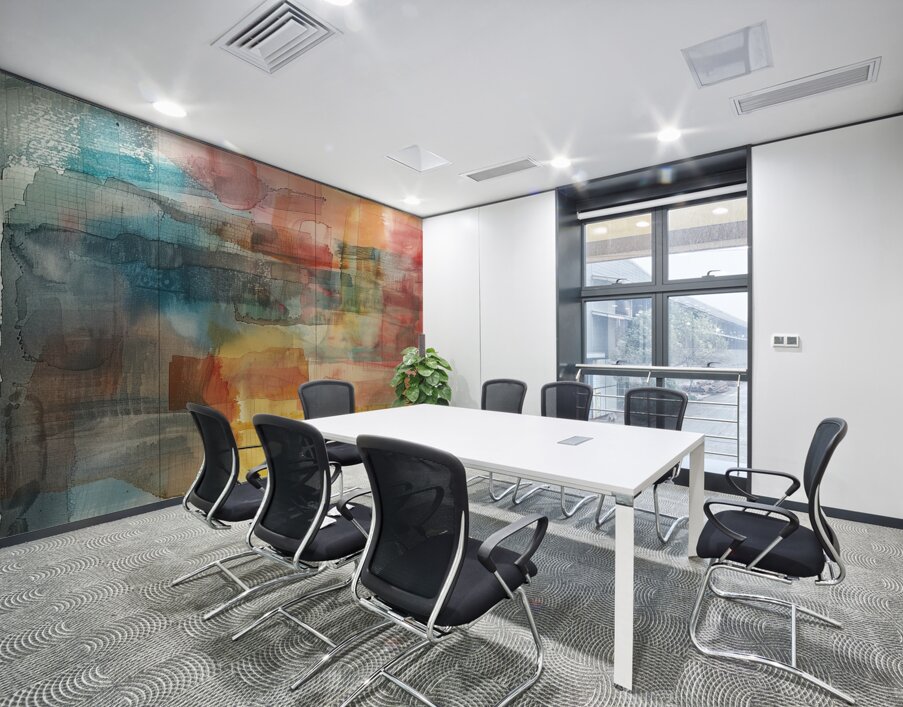 Chromatic Horizons H3N2P9 50 Wall Printing