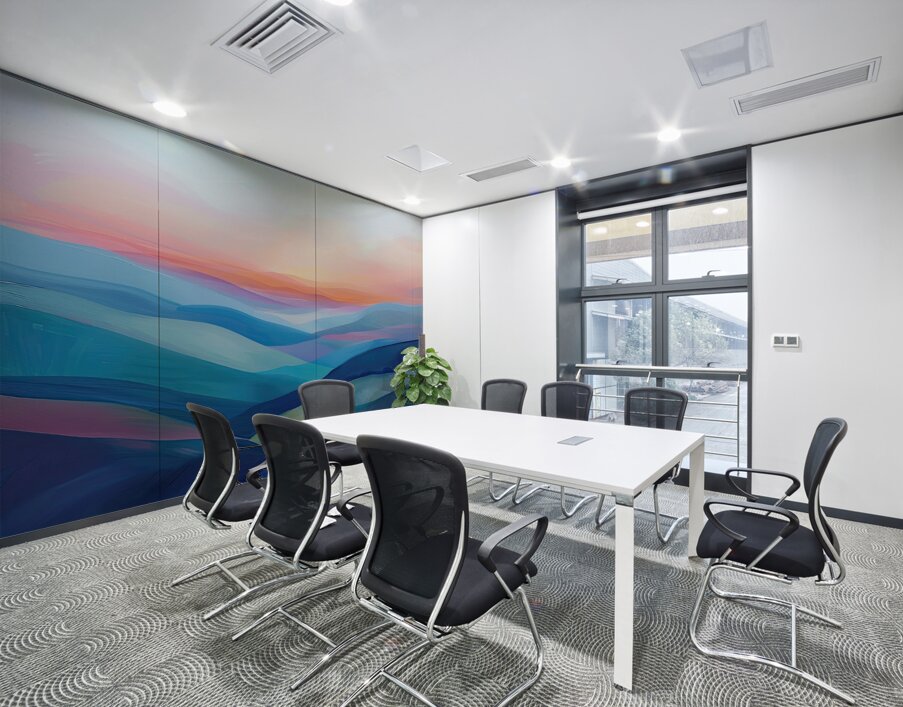 Chromatic Horizons H3P9N2 53 Wall Printing