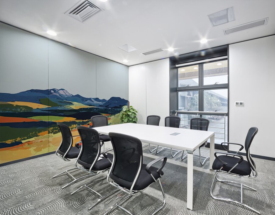 Chromatic Horizons H3P2N9 55 Wall Printing