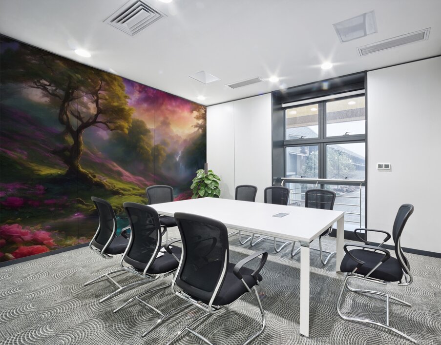  rainbow  Wall Printing