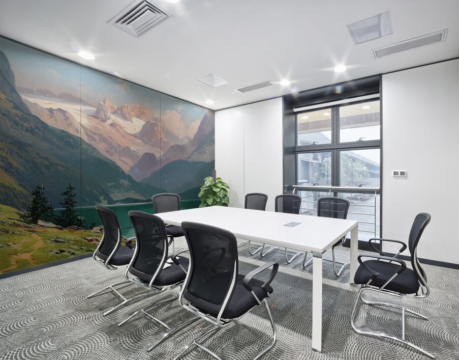 Lake Gosau with the Dachstein by Toni Haller [1907–1944] Wall Printing