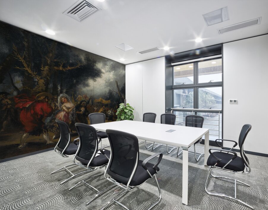 La Procesión [The Procession] by Eugenio Lucas Villamil [1858–1918] Wall Printing