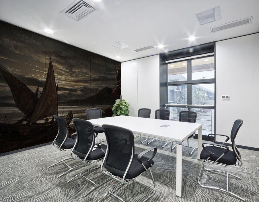 Vesuvius In Eruption. Moonlight [1821] by Johan Christian Dahl [1788–1857] Wall Printing