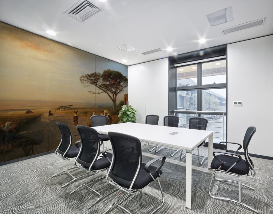 Via Appia [Ca. 1850] by Albert Flamm [1823–1906] Wall Printing