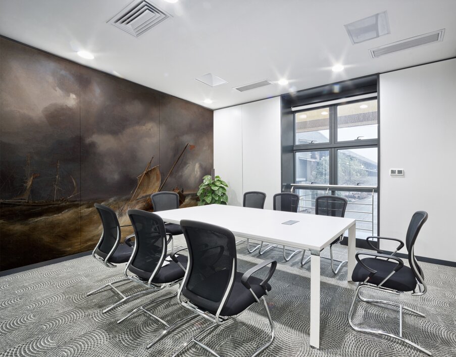 La tempête by Théodore Gudin [1802–1880] Wall Printing